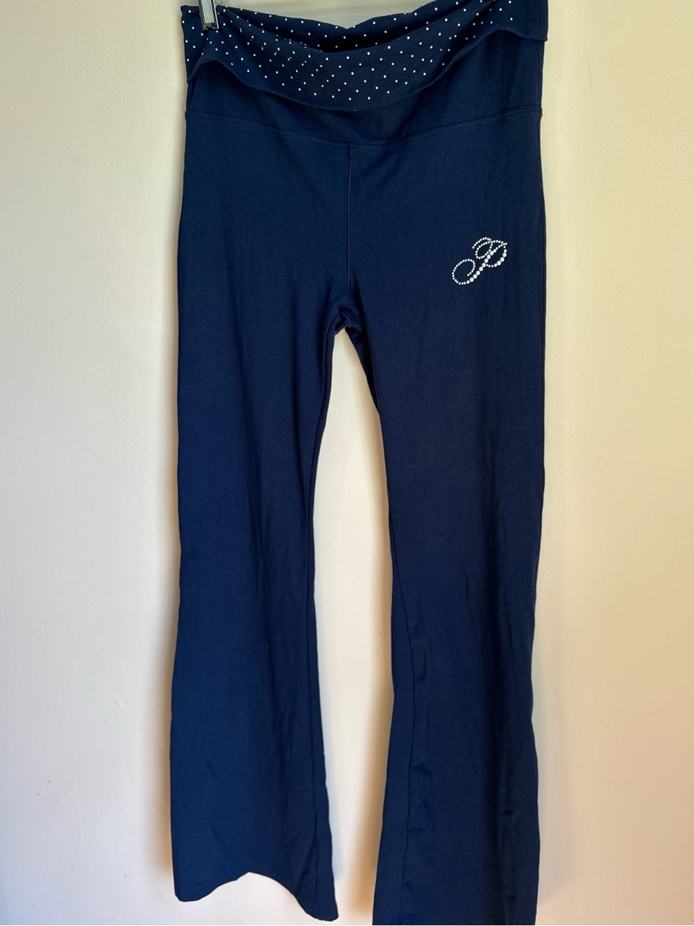Victoria’s Secret PINK Bling Foldover Yoga Pants